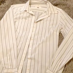 Loft soft striped button down